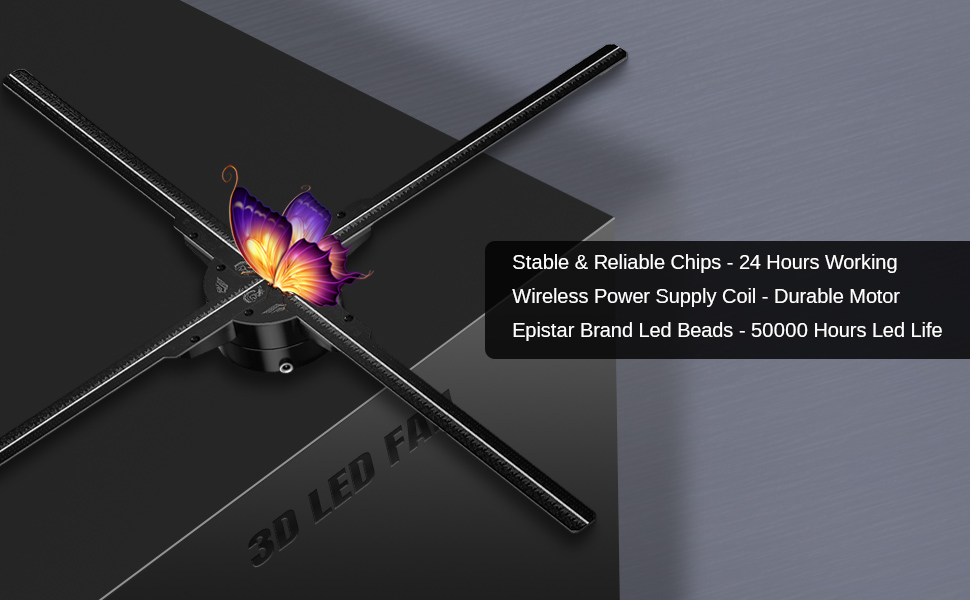 Z7 3D hologram fan